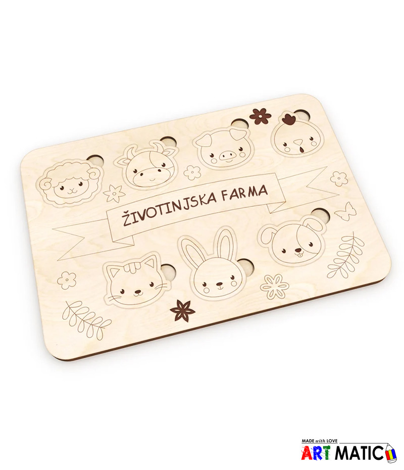 slagalica-za-djecu-životinjska-farma-2 slagalica za djecu zivotinjska farma 2