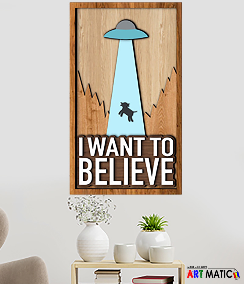 3D image - I want to belive