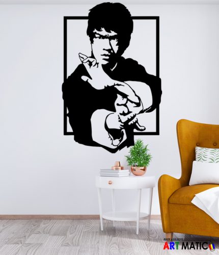 Bruce Lee zidna dekoracija