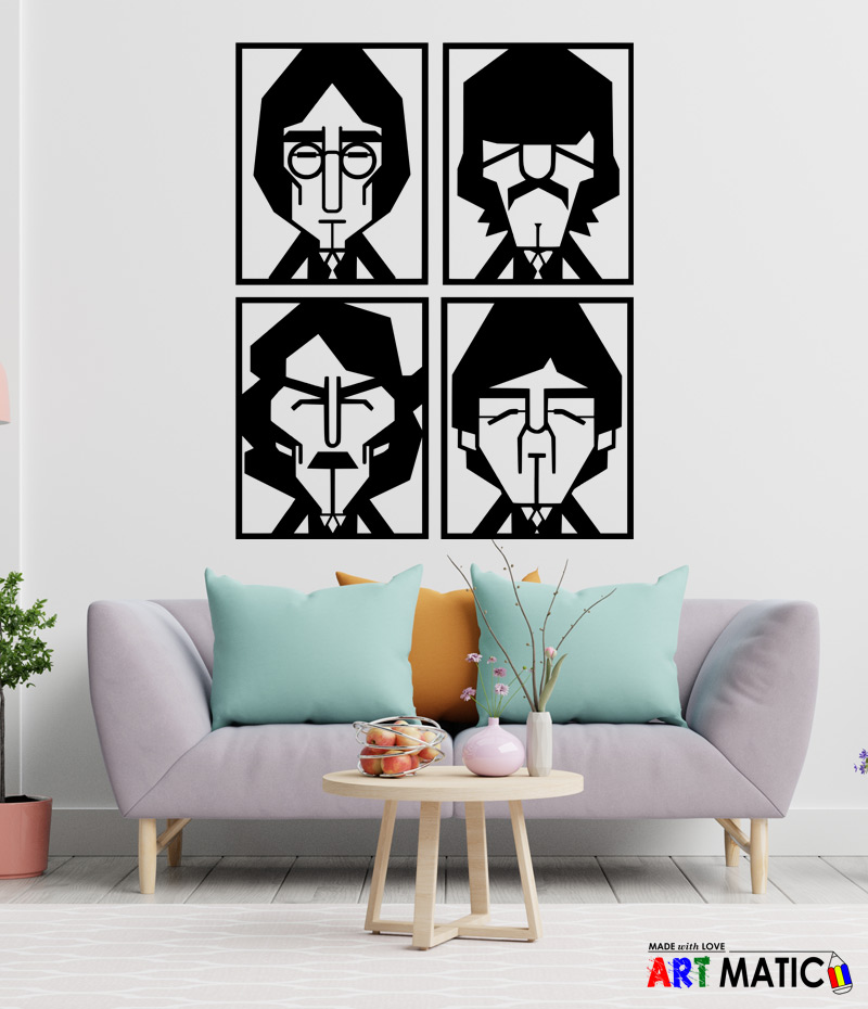 The-Beatles Zidna dekoracija - The Beatles