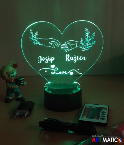LED lampa - Pruži mi ruku