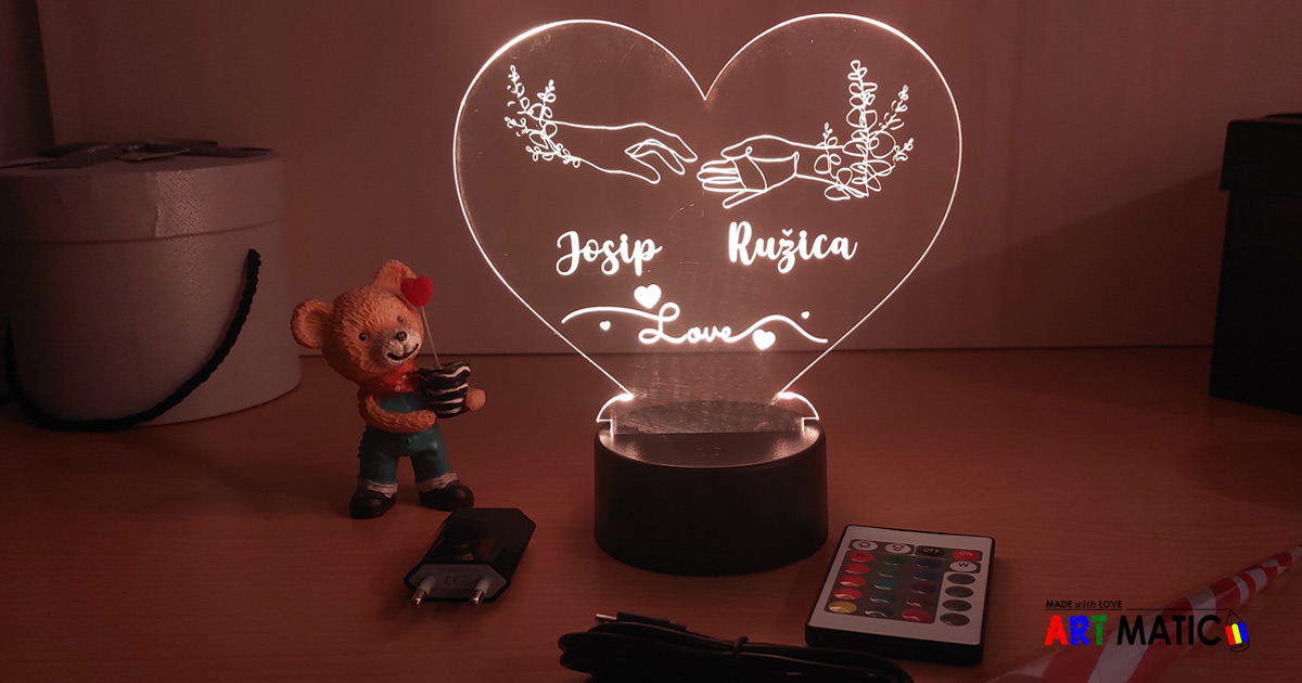 LED Lampa Pruži mi ruku