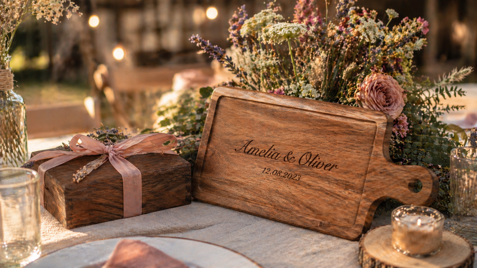 Kako personalizirati poklon – drvena kutija s gravurom, Art-Matic