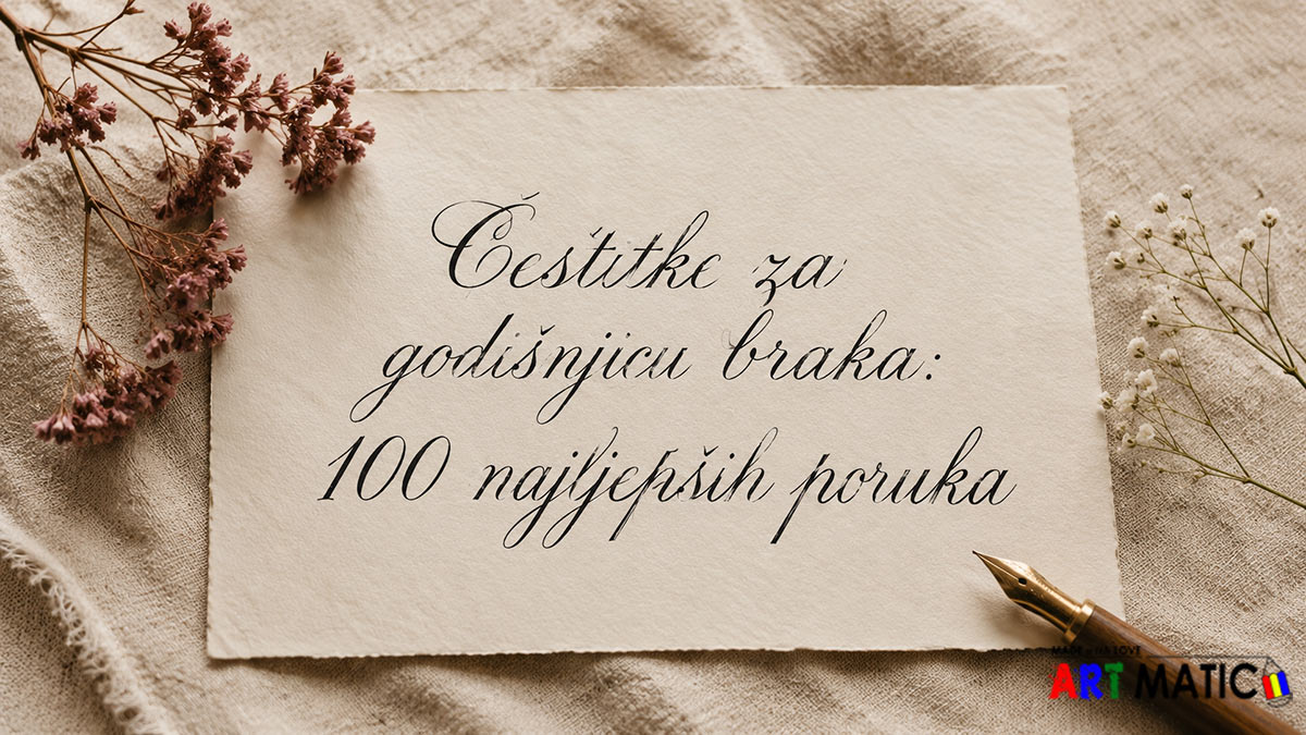 čestitke za godišnjicu braka personalizirani drveni poklon Art-Matic